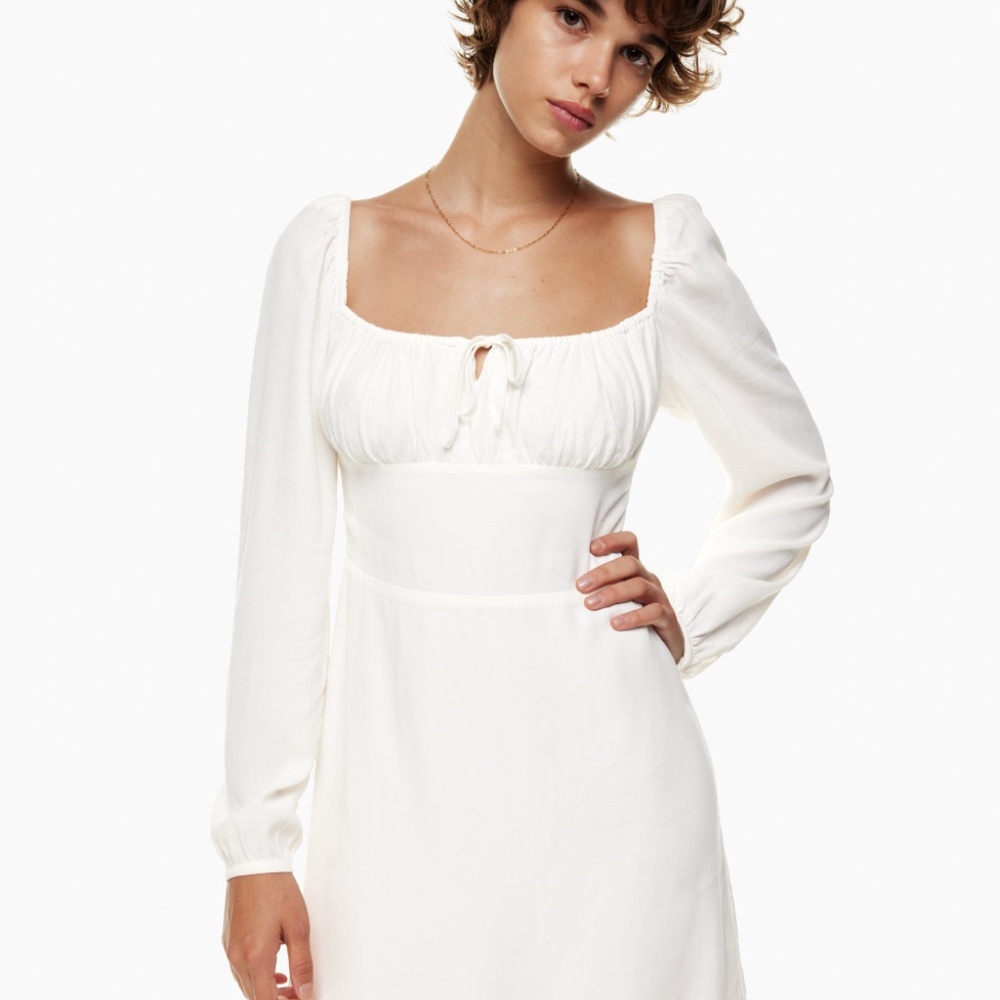 Aritzia "Delilah" Dress - Black - Long Sleeve - Sunday Best - Extra Small